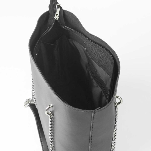 Verona Tote Bag Black - Image 6