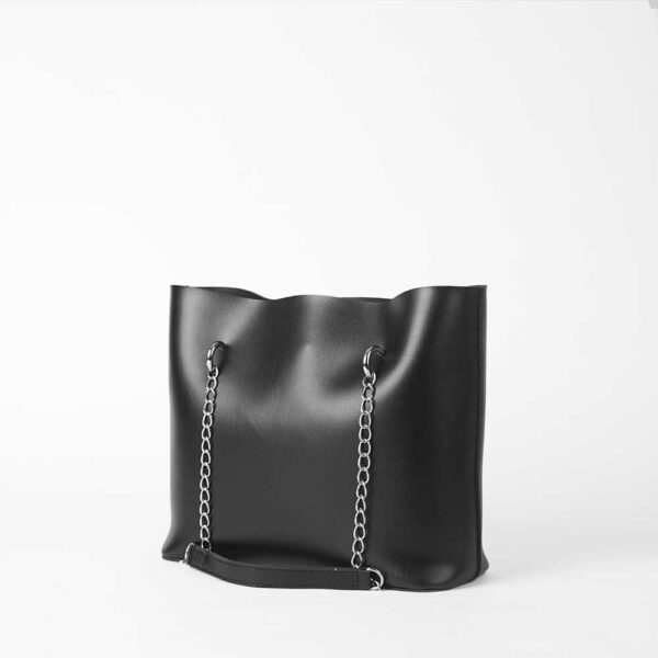 Verona Tote Bag Black - Image 3