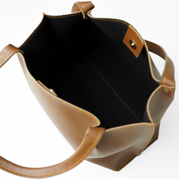 Daily Tote Bag Brown - Image 5