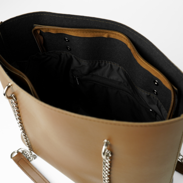Verona Tote Bag Brown - Image 5