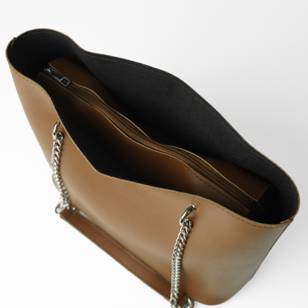 Verona Tote Bag Brown - Image 3