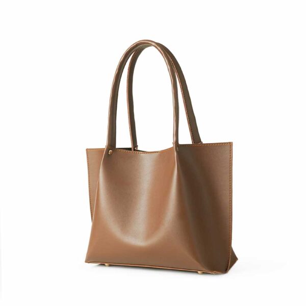 Daily Tote Bag Brown - Image 2