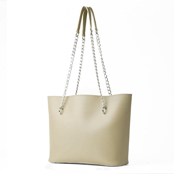 Verona Tote Bag Beige - Image 2