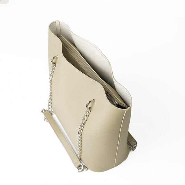 Verona Tote Bag Beige - Image 3